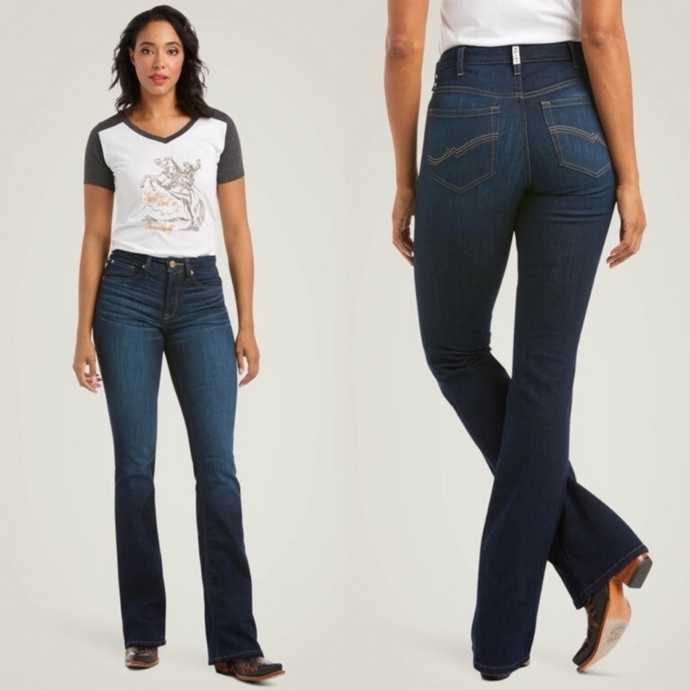 ARIAT REAL Denim Ballary Bootcut Jeans in Pennsylvania Wash